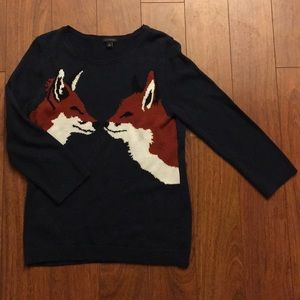 Fox Sweater - Ann Taylor Size M